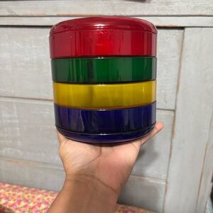 Rexite multicolor rotatable storage